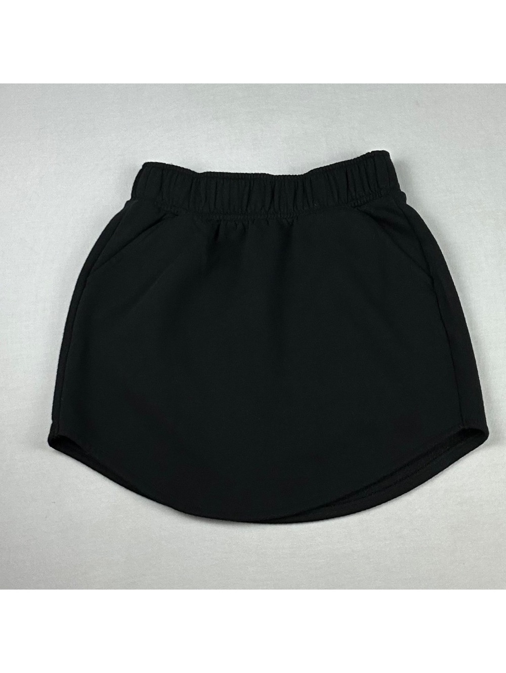 Wild Fable Brand Black Sweatshirt Material Skirt Women Size S